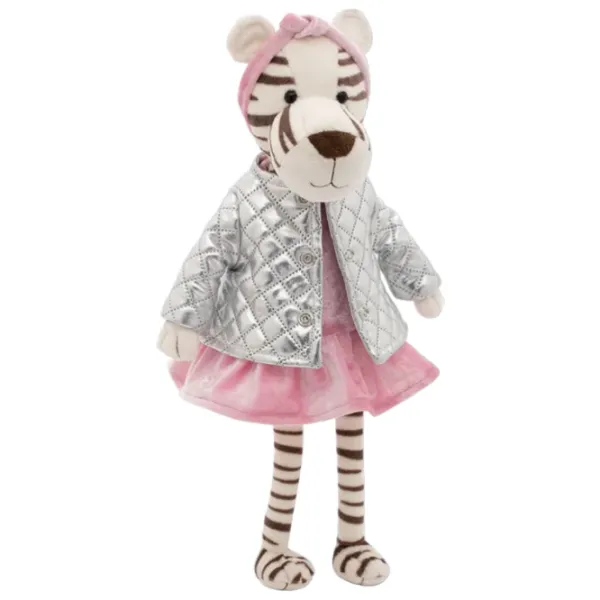 Jucărie moale Orange Toys Life Grace the Tiger 4752218012127 3+/ White photo 1