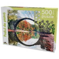 Puzzle 2D Noriel Podul de piatra 5+/ Numărul de piese: 500