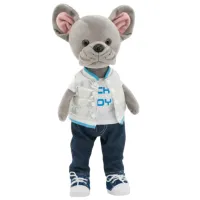 Мягкая игрушка Orange Toys Lucky Doggy Maxx: Super Style 4752218006058 3+/ Grey