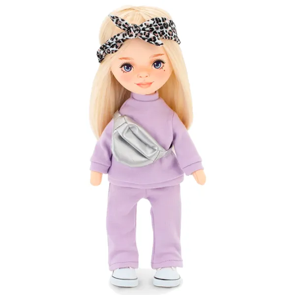 Кукла Mia in a Purple Tracksuit SS01-25 модель/ 3+ photo 1