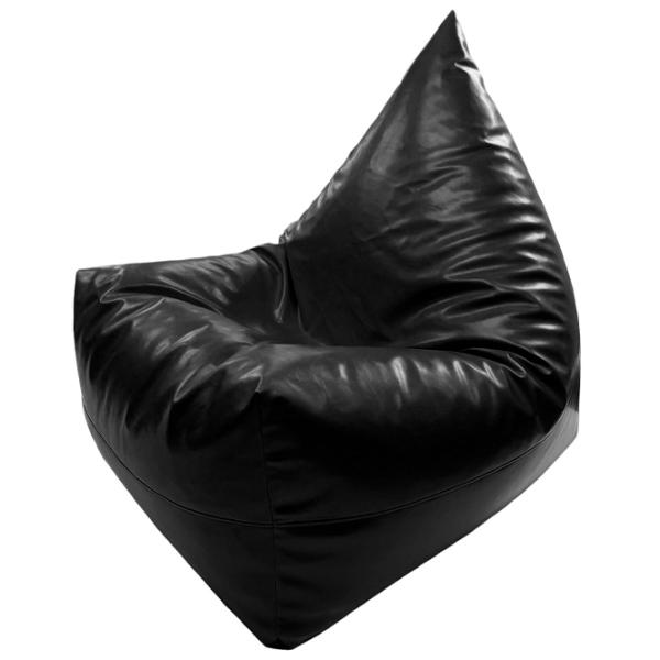 Fotoliu Bean Bag BB BM5808 XL ECO Piele/ Polistiren expandat/ Black photo 1