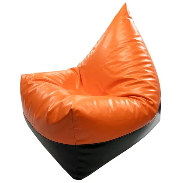 Fotoliu Bean Bag BB BM5805 XL ECO Piele/ Polistiren expandat/ Orange photo 1