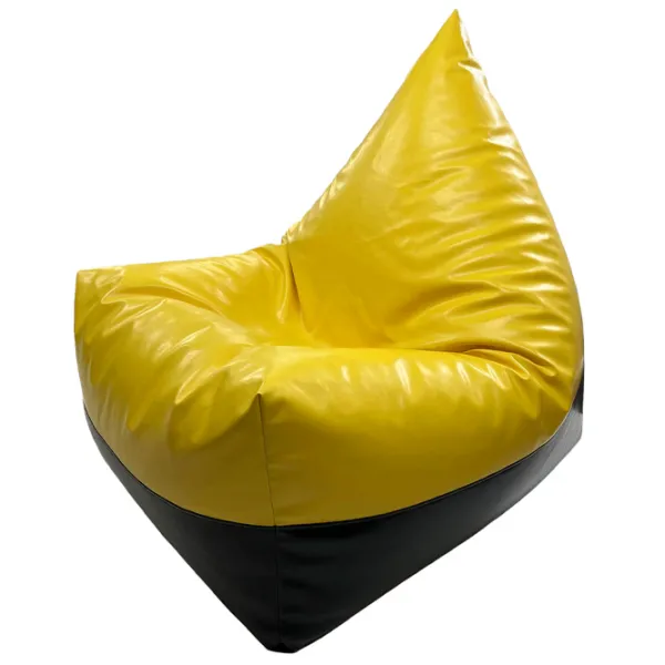 Fotoliu Bean Bag BB BM5801 XL ECO Piele/ Polistiren expandat/ Yellow photo 1