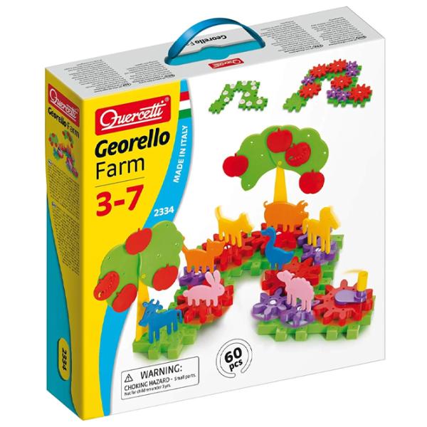 Constructor Quercetti Georello Farm Creativ/ Multicolor photo 1