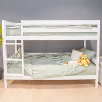 Pat pentru copii Mobicasa Casper 90 x 200 cm/ Lemn/ White