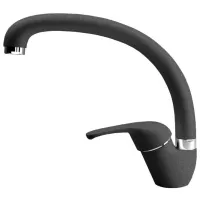 Смеситель для кухни Dr. Gans Rondo однорычажный/ поворотный/ Латунь/ Черный