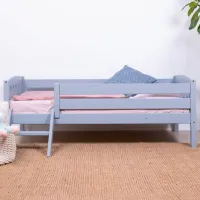 Детская кровать Mobicasa Дино 80 x 160 см/ Дерево/ Серый