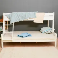 Детская кровать Mobicasa Mira 80 x 200 cm / Дерево / Белый