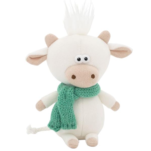 Jucărie moale Orange Toys Life Moo the Steer with Scarf 4752218007963 3+/ Multicolor photo 1