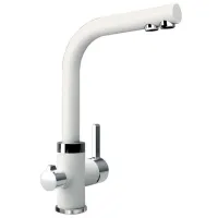 Baterie pentru bucătărie Dr. Gans Accent mono comandă/ pivotantă/ Alamă/ Black