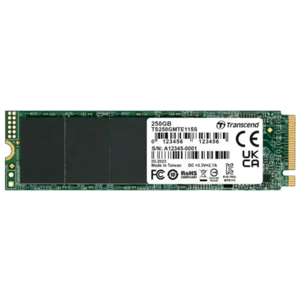 SSD Transcend 115S 250 ГБ M.2 NVMe photo 1