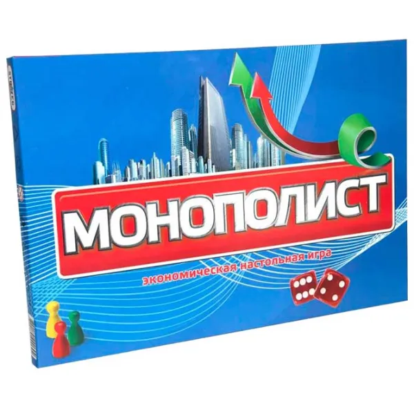 Настольная игра Strateg Монополист 7+/ Monopoly photo 1