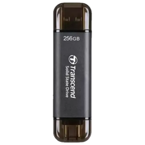 SSD Transcend ESD310C 256 GB  / Black photo 1