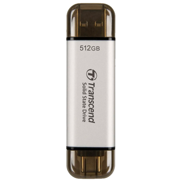 SSD Transcend ESD310S 512 ГБ  / Серебряный photo 1