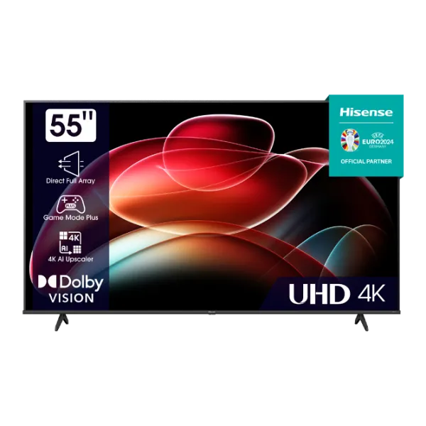 Televizor Hisense 55A6K 55"/ LED/ 4K/ Smart TV/ Black photo 1 Televizor Hisense 55A6K 55"/ LED/ 4K/ Smart TV/ Black photo 1