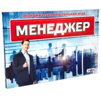 Настольная игра Strateg Менеджер 7+/ Monopoly