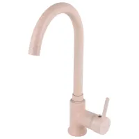 Baterie pentru bucătărie SanDonna F7073 mono comandă/ pivotantă/ Alamă/ Beige