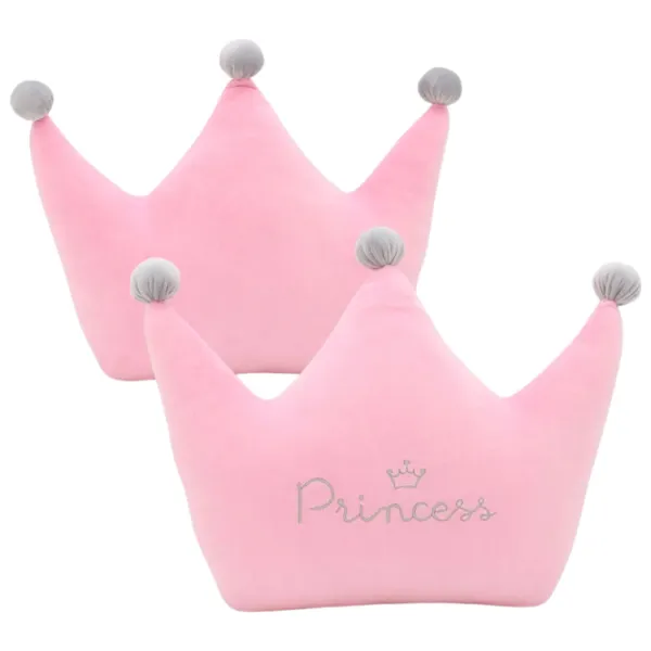 Jucărie moale Orange Toys Relax Cushion: Crown 4752218010352 3+/ Pink photo 1