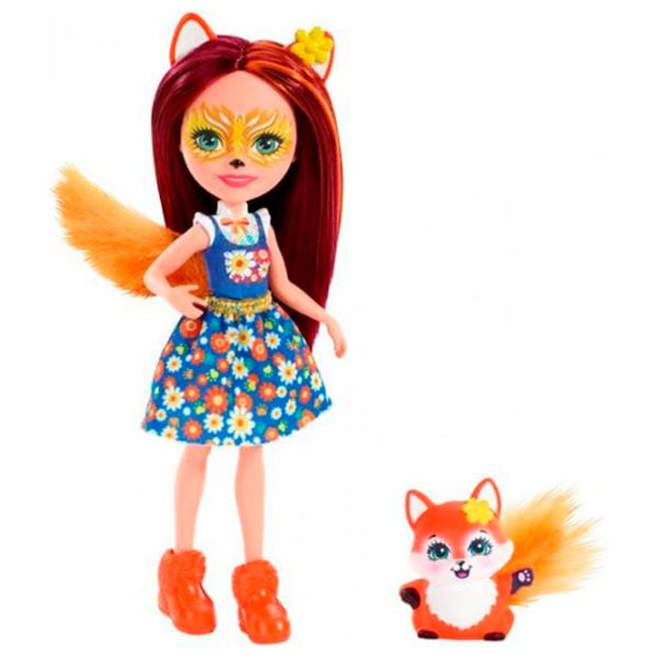 Кукла Enchantimals Vulpita Felicity Flick (new) FXM71 модель / 4+ photo 1