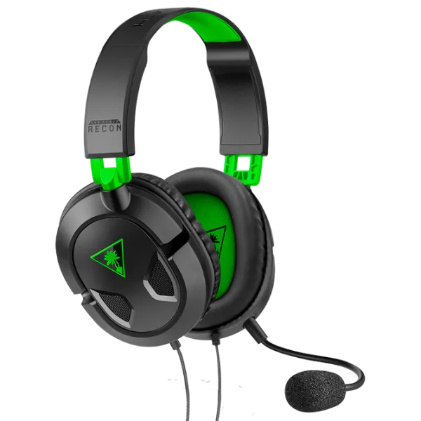 Căști Turtle Beach RECON 50X Green Black Cu fir/ Gaming photo 1 Căști Turtle Beach RECON 50X Green Black Cu fir/ Gaming photo 1