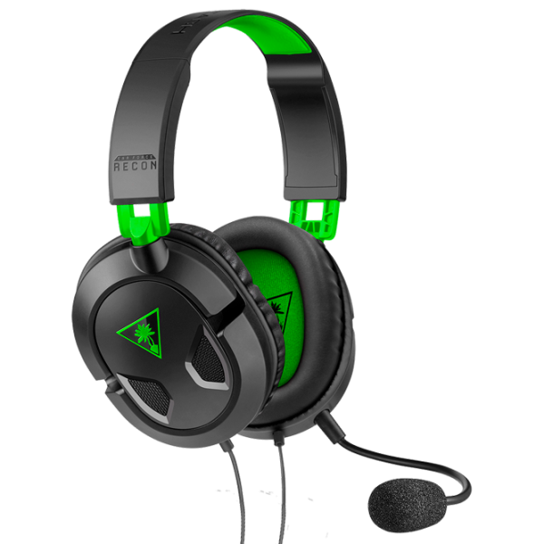 Căști Turtle Beach RECON 50X Green Black Cu fir/ Gaming photo 1 Căști Turtle Beach RECON 50X Green Black Cu fir/ Gaming photo 1