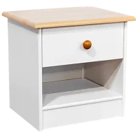 Noptiere Mobicasa Lia 0 42 x 43 x 35/ Lemn/ White