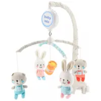 Карусель для кроватки Baby Mix Alexis Bears-Bunny M/ 00/ 521MCE-LI183 0+/ Разноцветный