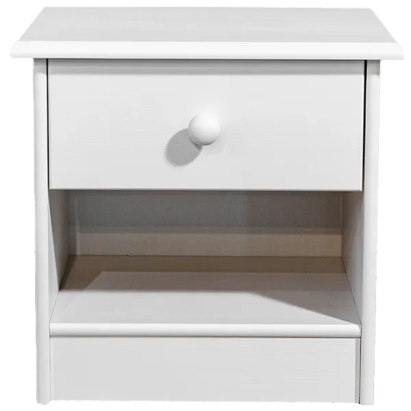 Тумбочки Mobicasa Lia 0 42см x 43см x 35см/ Дерево/ White photo 1