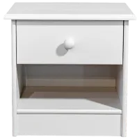 Noptiere Mobicasa Lia 0 42 x 43 x 35/ Lemn/ White