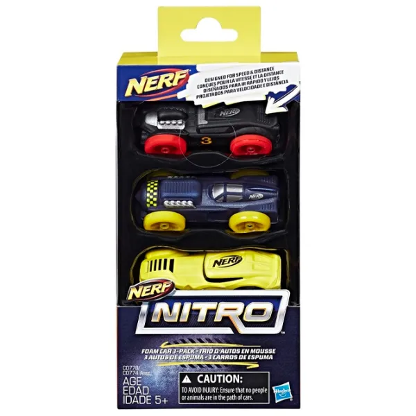 Машинка Hasbro Nerf Nitro C0774 Разноцветный photo 1 Машинка Hasbro Nerf Nitro C0774 Разноцветный photo 1