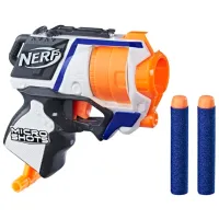 Pistol automat de jucărie Hasbro Nerf Microshots E0489 8+/ Săgeți