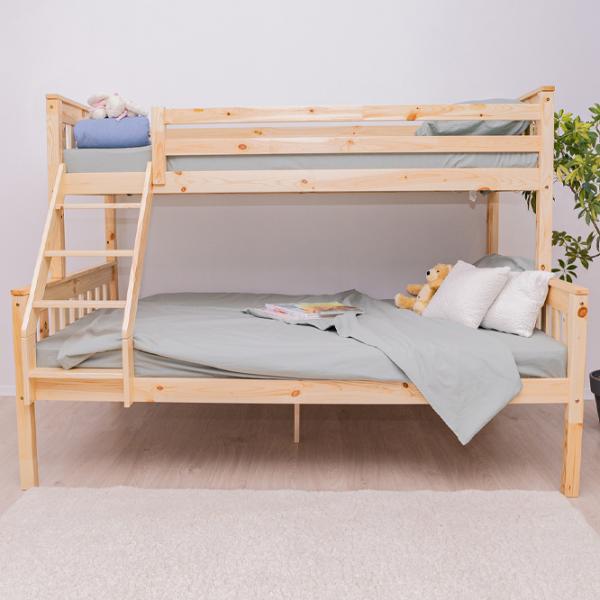 Детская кровать Mobicasa Mowgli 90 x 200 см / Дерево / Натуральное дерево photo 1 Детская кровать Mobicasa Mowgli 90 x 200 см / Дерево / Натуральное дерево photo 1