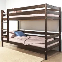 Pat pentru copii Mobicasa Casper 90 x 200 cm/ Lemn/ Brown