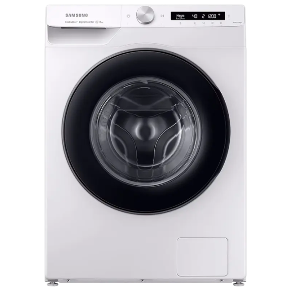 Mașină de spălat Samsung WW80AG6S24AWCE 8 kg / 1200 rpm / White photo 1