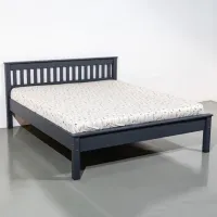 Кровать Mobicasa Hercules 160 x 200 см/ Дерево/ Графитовый