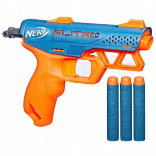 Игрушечный автомат Hasbro NER Elite 2.0 Slyshot F6356 8+/ Стрел/ Оранжевый photo 1