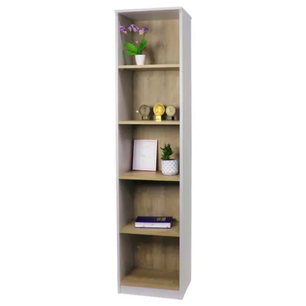Стеллаж Andra EII4535190-0102 190см x 45см x 35см cm/ Дерево/ Grey photo 1