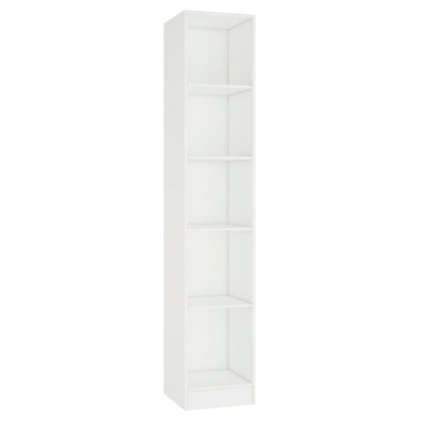 Стеллаж Mobildor-Lux Practik 210см x 40см x 40см cm/ Дерево/ White photo 1