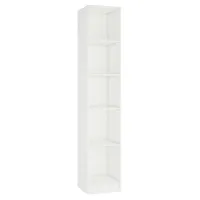 Стеллаж Mobildor-Lux Practik 210см x 40см x 40см cm/ Дерево/ White