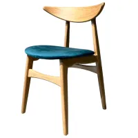 Кухонный стул Mobicasa Mario Ткань/ Soft Natur Topaz 38