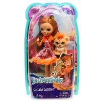 Кукла Enchantimals Ghepardul Charisse și Grincy  Животные / 4+