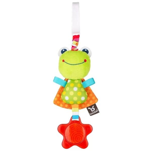 Игрушка для колясок и кроваток Benbat Frog BB-TT133 0+/ Зелёный photo 1