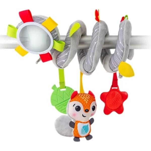 Jucărie pentru pătuțuri și cărucioare Benbat Squirrel BB-ST165 0+/ Grey photo 1