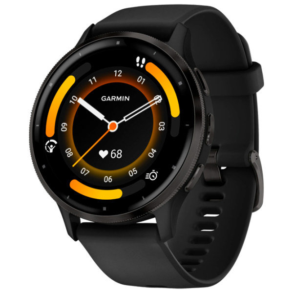 Умные часы Garmin Venu 3 1.4"/ 45 мм/ Черный - Чёрный/ 010-02784-01 photo 1 Умные часы Garmin Venu 3 1.4"/ 45 мм/ Черный - Чёрный/ 010-02784-01 photo 1
