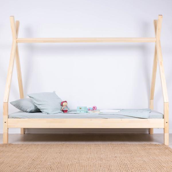 Детская кровать Mobicasa Daisy 90 x 200 см/ Дерево/ Натуральное дерево photo 1