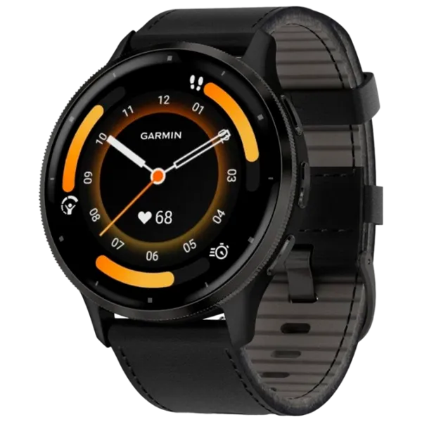 Ceas inteligent Garmin Venu 3 1.4"/ 45 mm/ Black - Black/ 010-02784-52 photo 1