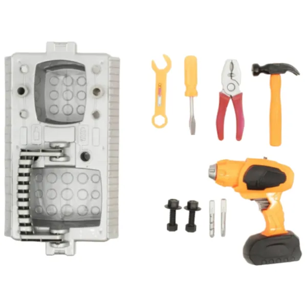 Set de scule pentru copii Icom Poland CH008539 3+/ Black Orange photo 1