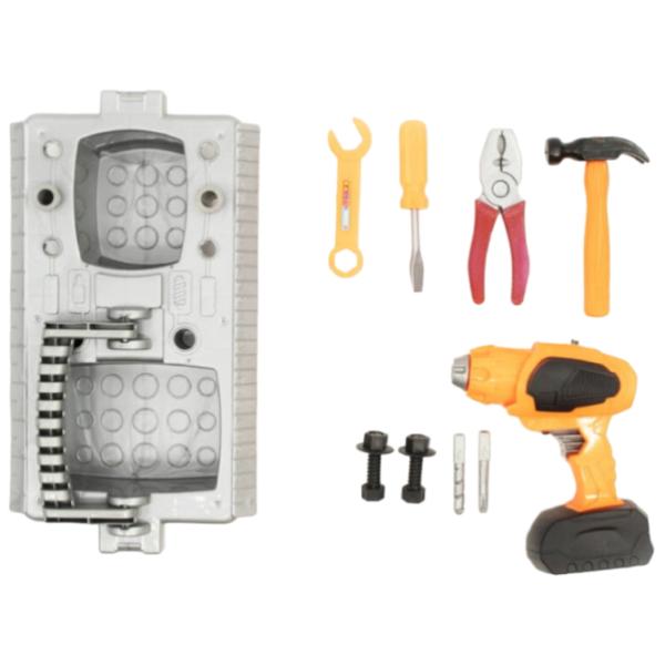 Set de scule pentru copii Icom Poland CH008539 3+/ Black Orange photo 1