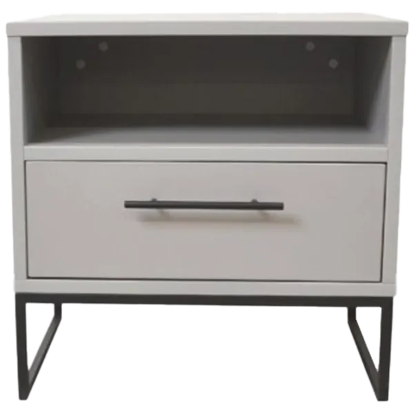 Тумбочки DecoPrim Fabiana 50см x 50см x 40см/ Металл/ Grey photo 1