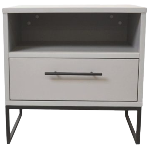 Тумбочки DecoPrim Fabiana 50см x 50см x 40см/ Металл/ Grey photo 1